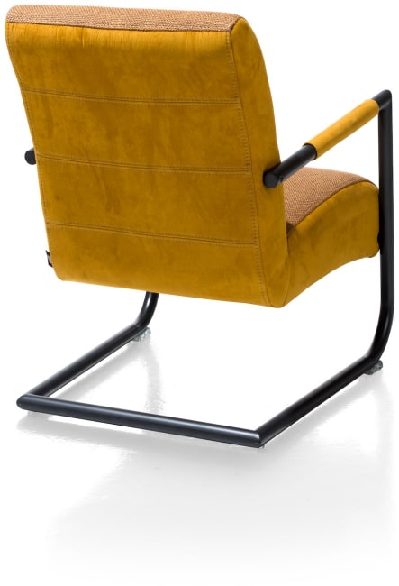H&H - Jupiter - Industriel - fauteuil + cadre noir (ROB)