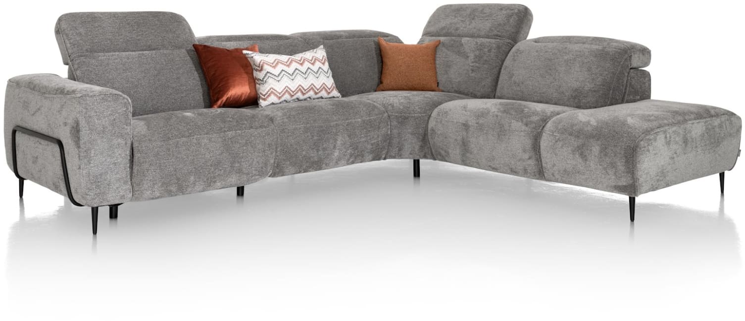 XOOON - Nazare - Sofas - 2,5 Sitzer Armlehne links - Eckteil - Ottomane klein rechts