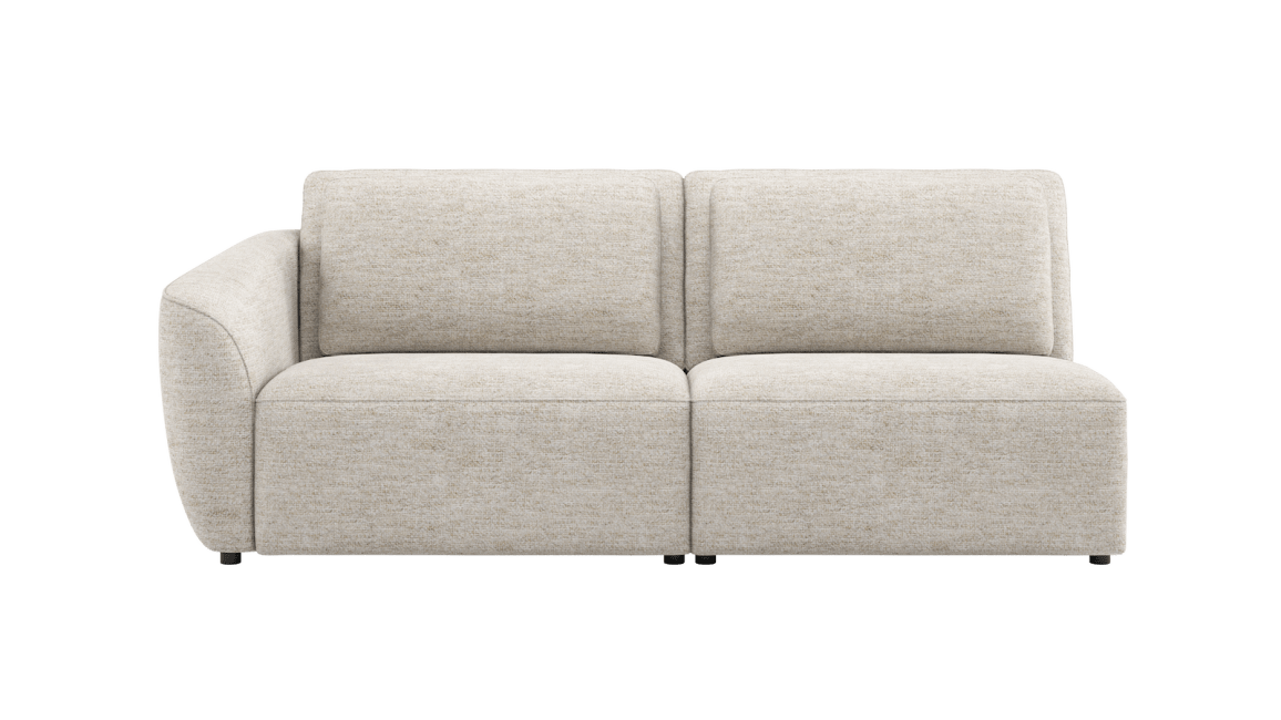 H&H - Burdigala - Canapés - 3-places - accoudoir gauche