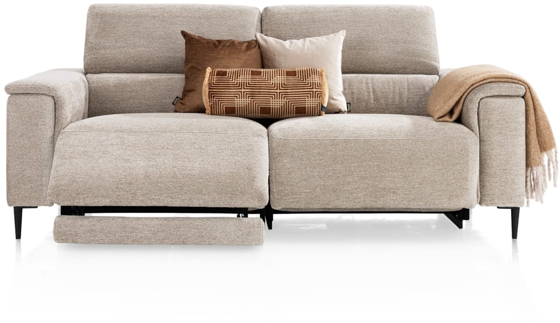 H&H - Cassie - Canapés - 3-places - réglable électique à 1 moteur