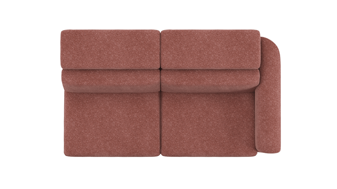 XOOON - Cantello - Canapés - 3-places accoudoir droit