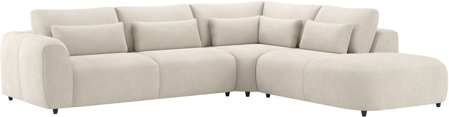 Henders and Hazel - Albas - Banken - 2,5 zits links verstelbare rug - grote hoek - ottomane klein rechts verstelbare rug