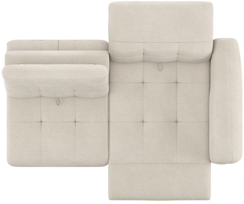 Henders and Hazel - Bologna - Banken - 3-zits - arm rechts - verstelbare rug - electrisch verstelbare voetsteun