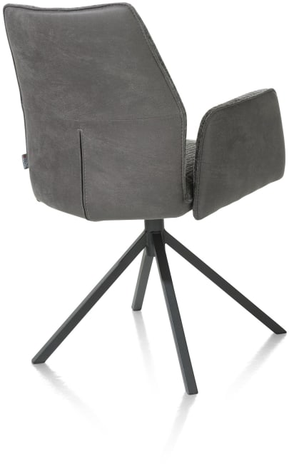 XOOON - Franky - Armlehnstuhl - drehbares Metallgestell