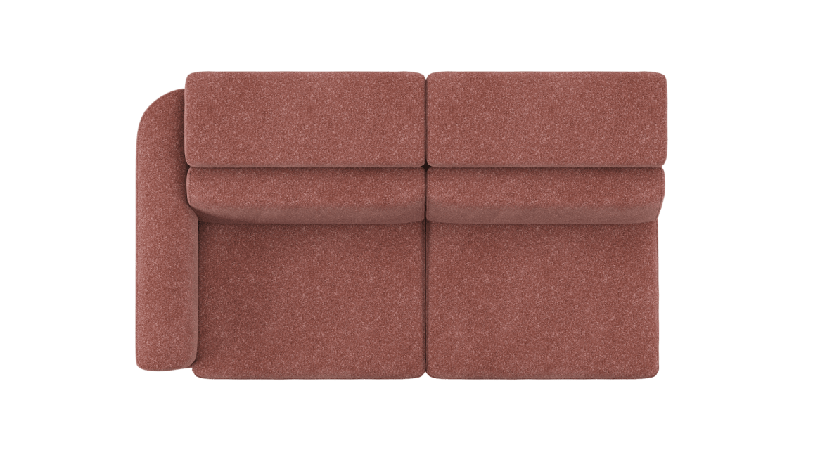 XOOON - Cantello - Canapés - 3-places accoudoir gauche