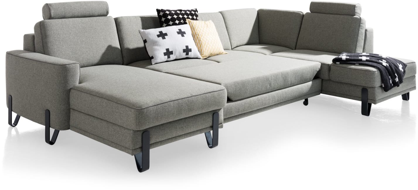 XOOON - Denver - Minimalistisches Design - Sofas - 2.5-Sitzer ohne Armlehnen