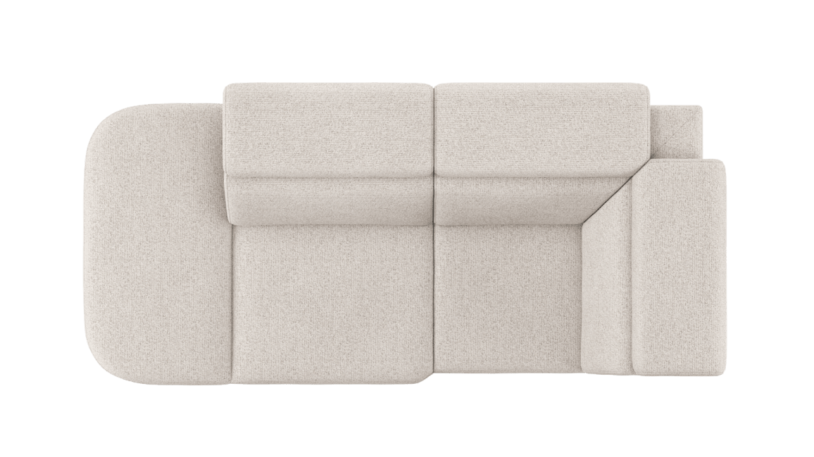 Henders & Hazel - Pertina - Sofas - Ottomane groß - links