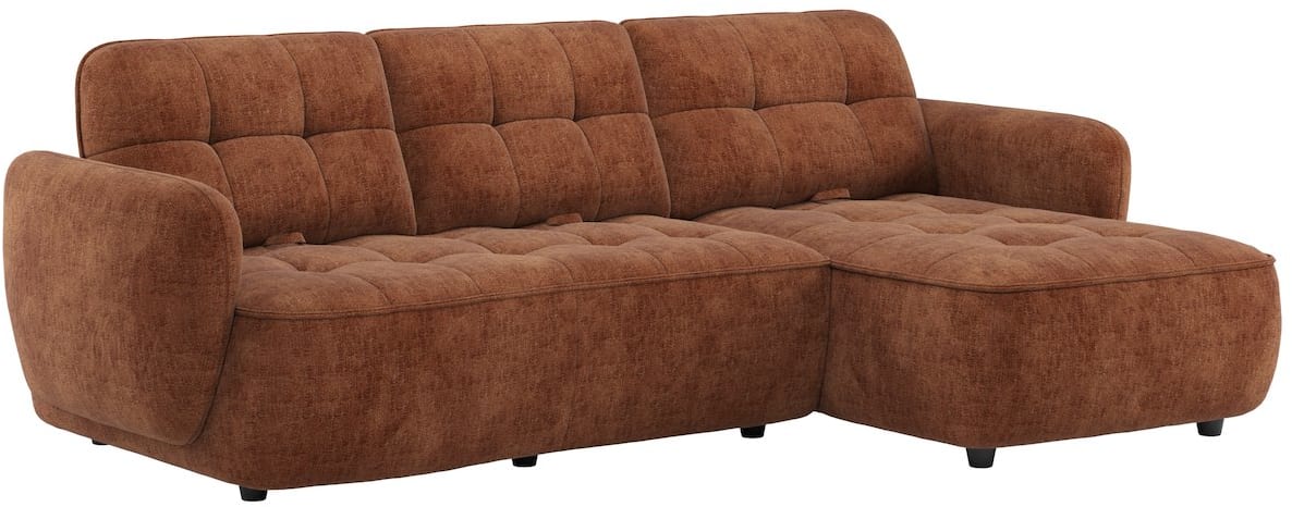 XOOON - Casoli - Sofas - 2,5 Sitzer Armlehne links verstellbar - Longchair rechts verstellbar