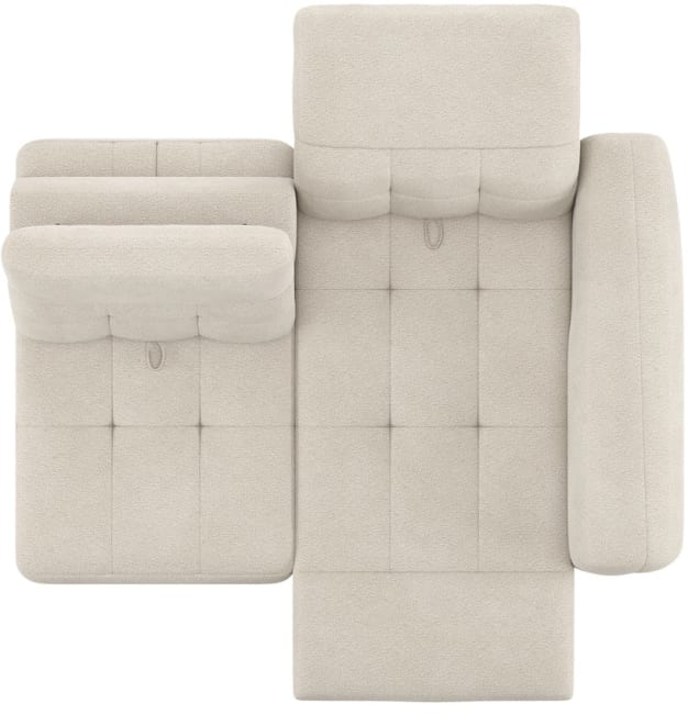 Henders and Hazel - Bologna - Banken - 2-zits - arm rechts - verstelbare rug - electrisch verstelbare voetsteun