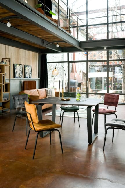 H&H - Vérone - Moderne - table 160 x 100 cm