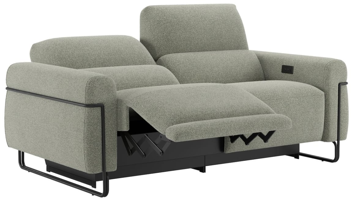 XOOON - Creazzo - Sofas - 2.5-Sitzer - elektrisches Relaxsystem - 4 Motoren