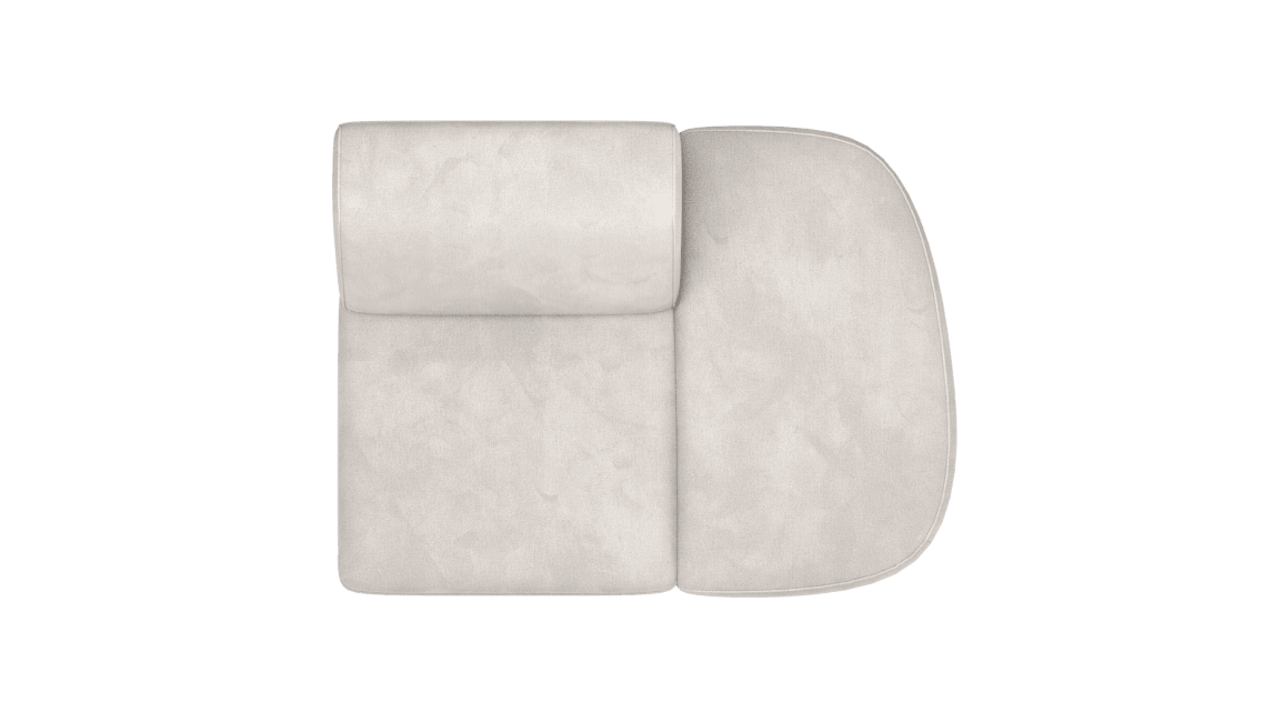 XOOON - Tineo - Sofas - Ottomane klein - rechts