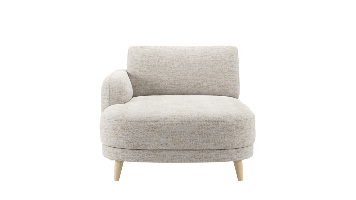 XOOON - Manciano - Banken - longchair long - 186 cm - links