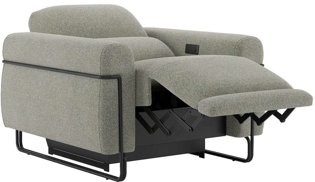 XOOON - Creazzo - Sessel - elektrisches Relaxsystem - 2 Motoren