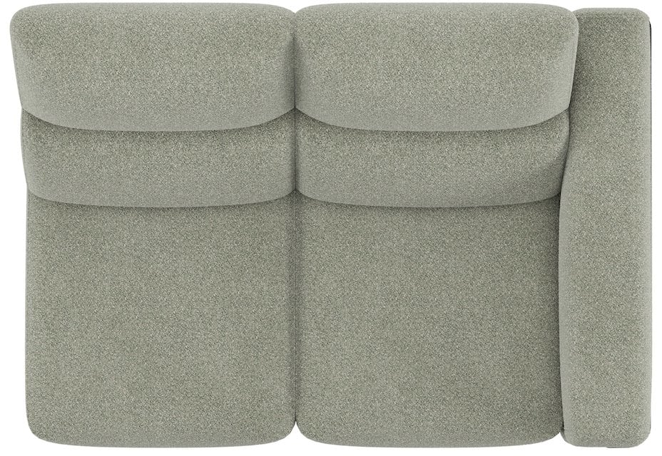 XOOON - Creazzo - Sofas - 2-Sitzer Armlehne rechts - fest