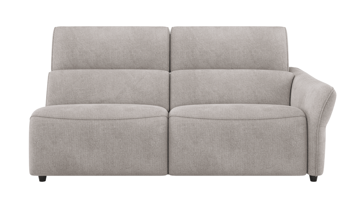 H&H - Maelys - Canapés - 3-places accoudoir droit - fixe