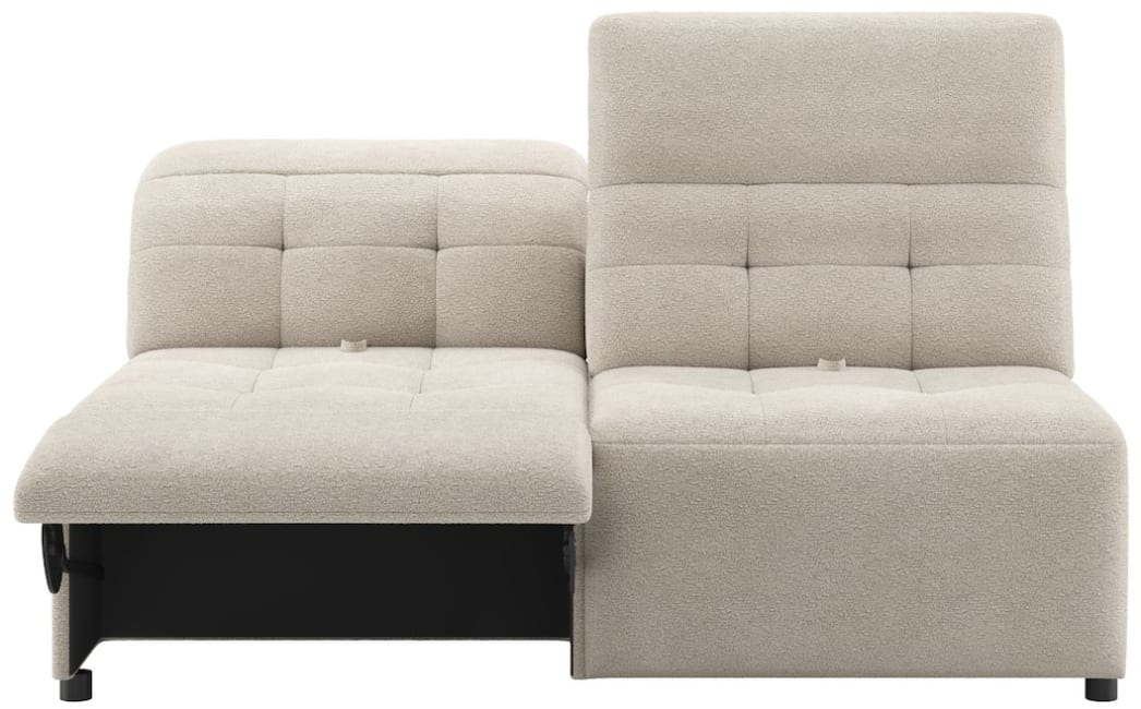 H&H - Garance - Canapés - 2.5-places - sans acc. - dossier réglable - repose - pieds réglable électriquement