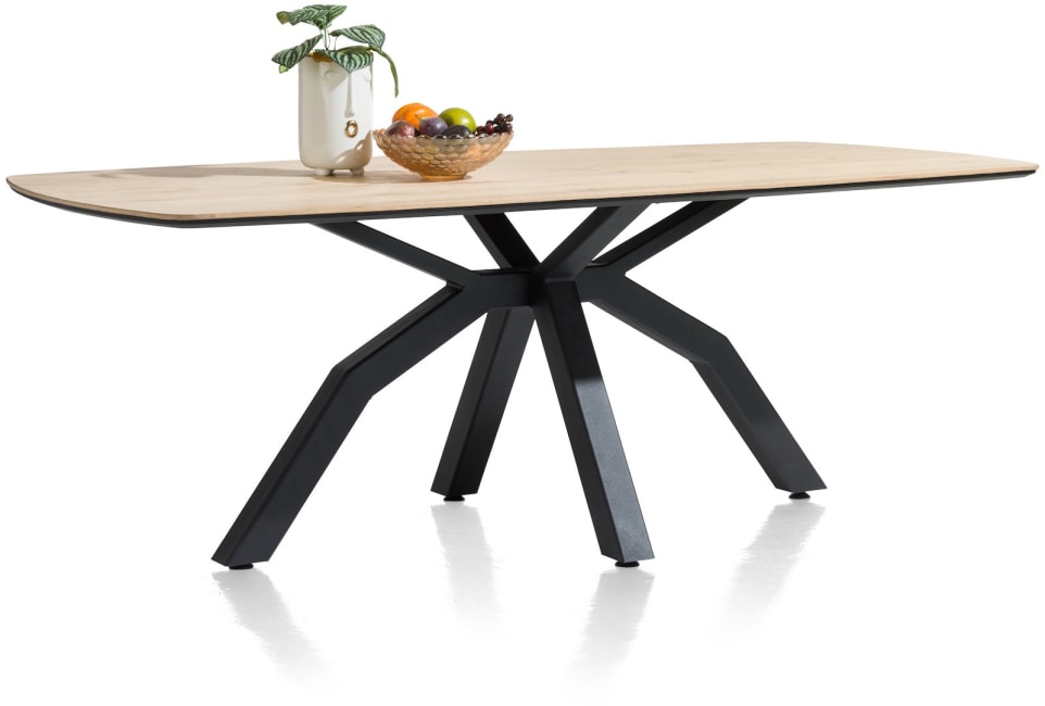 H&H - Vérone - Moderne - table ovale 190 x 108 cm