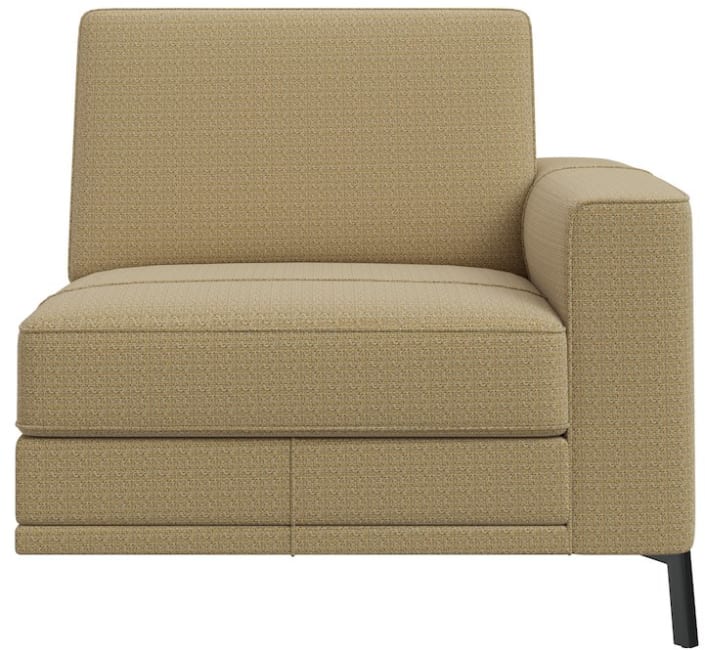 XOOON - Denver - Minimalistisches Design - Sofas - 1-Sitzer XL Armlehne rechts