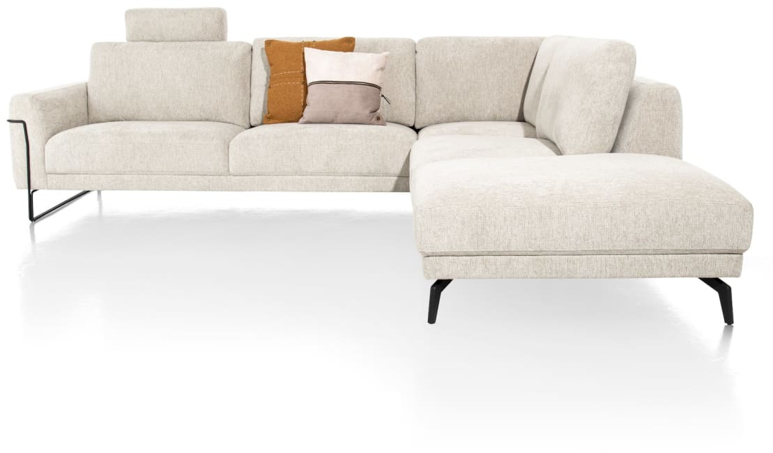 XOOON - Dawson - Sofas - 3 Sitzer Armlehne links - Ottomane rechts