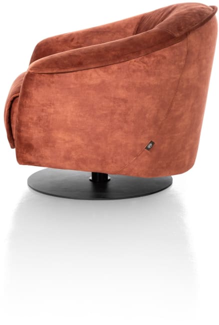 H&H - Diane - Moderne - fauteuil avec pied pivotant