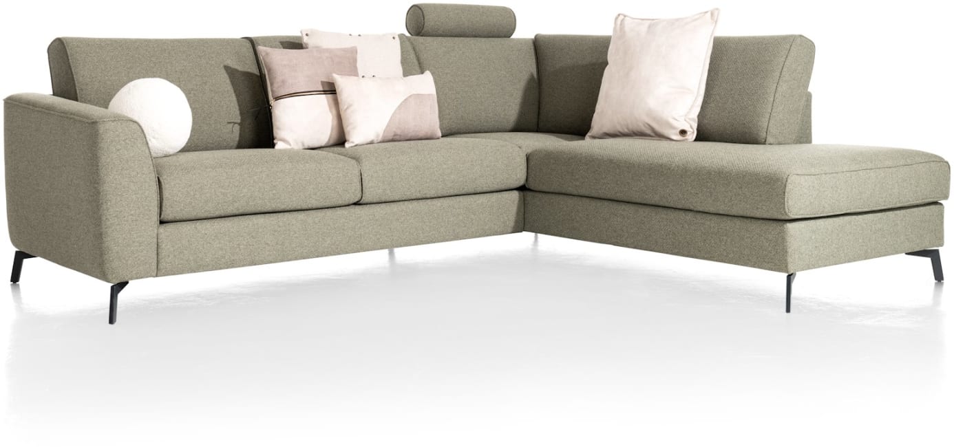 Happy@Home - Hartford - Modern - Banken - 2.5-zits + ottomane rechts