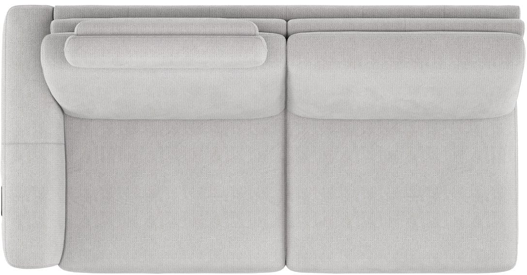 XOOON - Carini - Sofas - 3-Sitzer Armlehne links - 1 motorig elektrisch + 1 Kopfstutz - Bonellfederkern