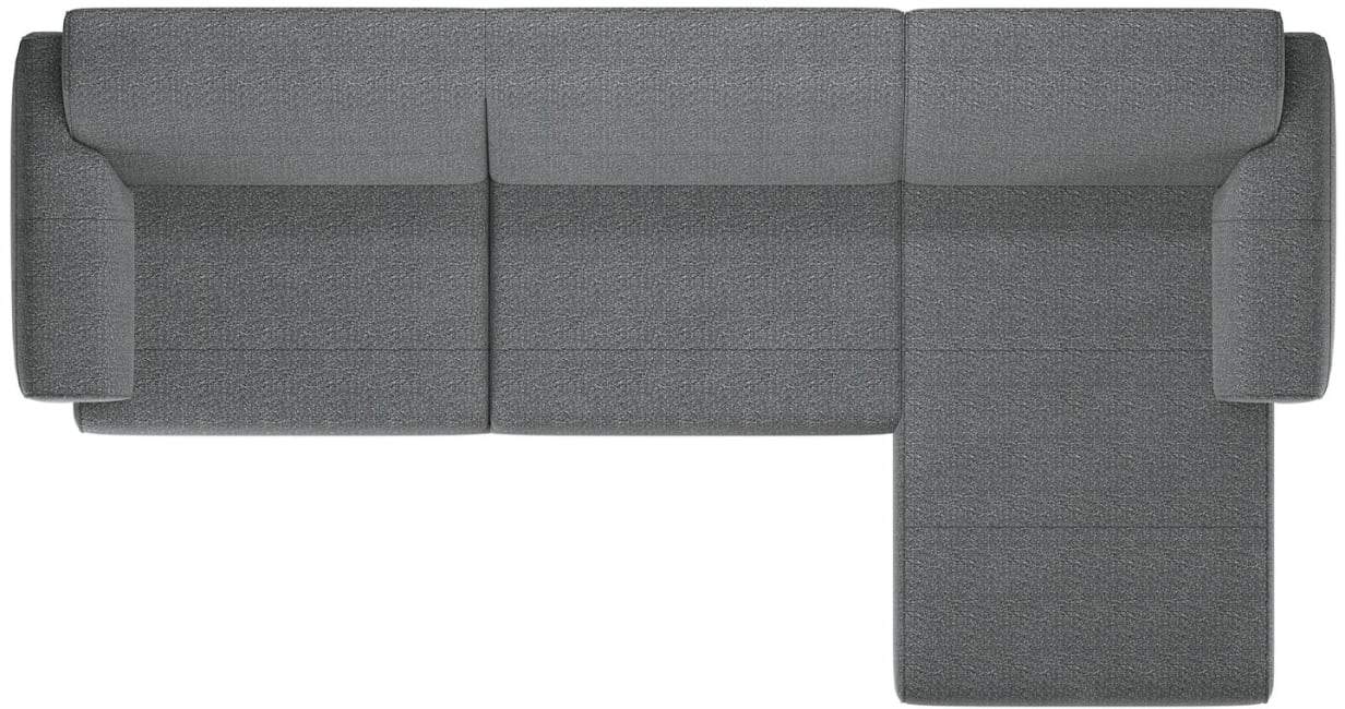 Happy@Home - Laval - Banken - 3 zits arm links - longchair rechts