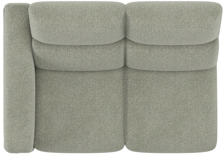 XOOON - Creazzo - Sofas - 2-Sitzer Armlehne links - fest