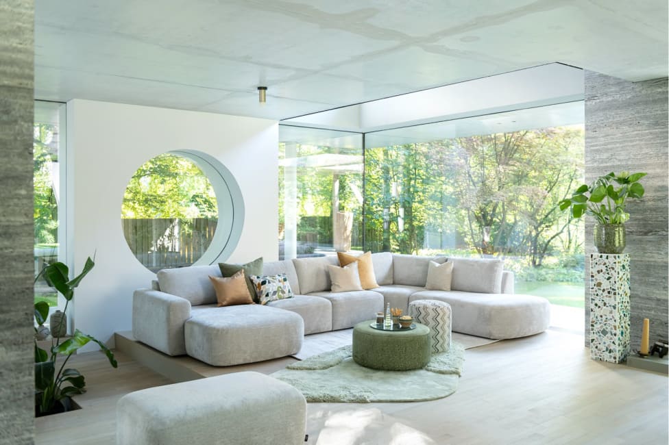 H&H - Venise - Canapés - élément d&#39;angle