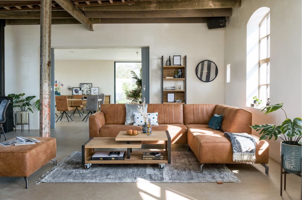 H&H - Zaria - Industriel - Canapés - pouf