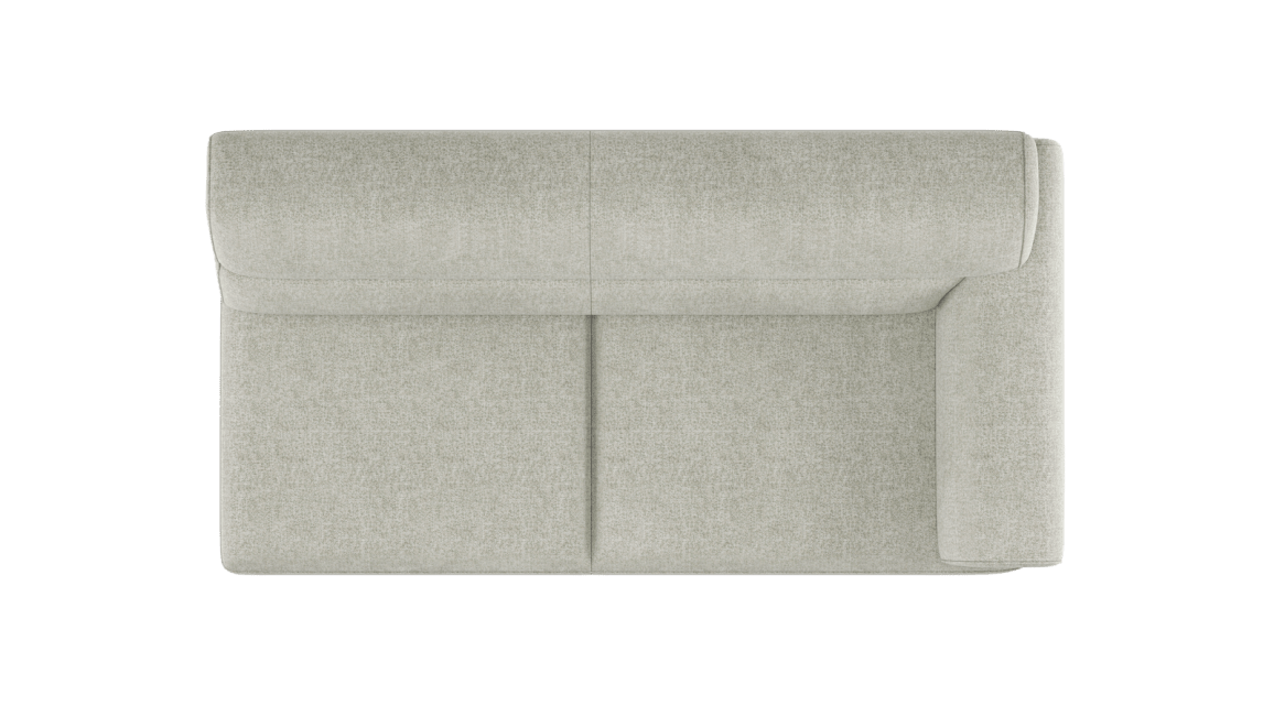 XOOON - Belem - Sofas - 2.5-Sitzer Armlehne rechts - hoch