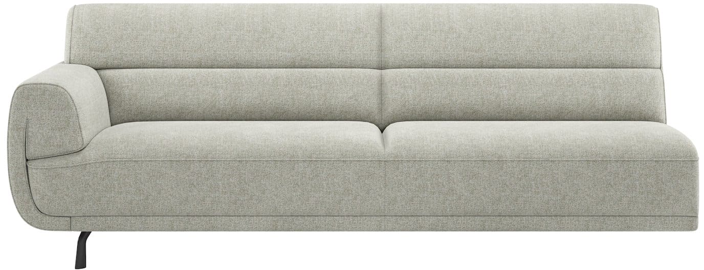 XOOON - Belem - Sofas - 3.5-Sitzer Armlehne links - hoch