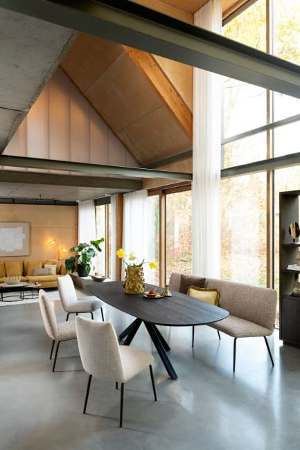 H&H - Benoit - chaise - 4 pieds