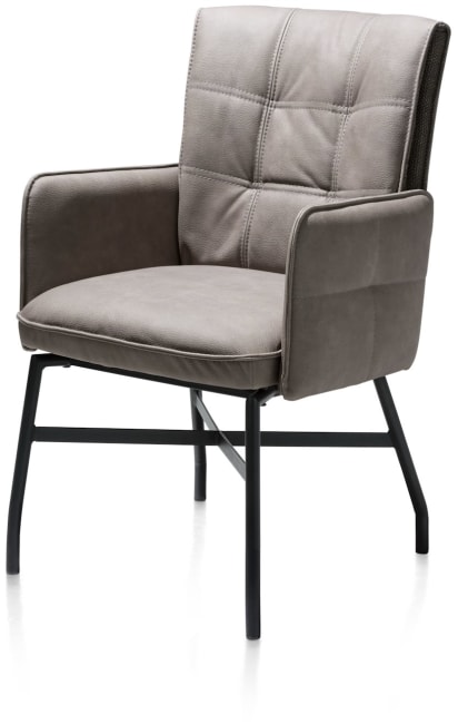 H&H - Elis - Moderne - fauteuil - cadre en metal