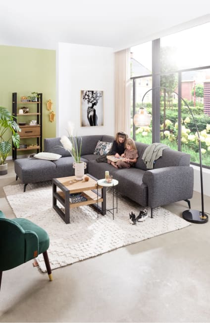 Happy@Home - Laval - Modern - Banken - hoek