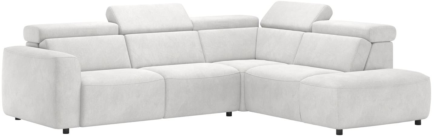 H&H - Lunenburg - Canapés - 2,5 places accoudoir gauche - ottomane droit