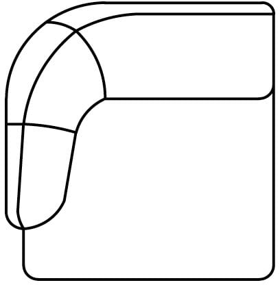 XOOON - Cervo - Sofas - 1-Sitzer small - Armlehne links