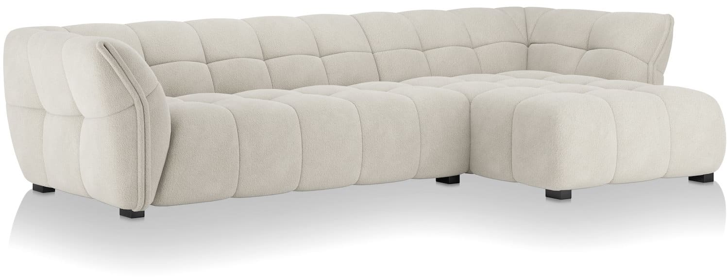 XOOON - Bellagio - Sofas - 2,5 Sitzer Armlehne links - Longchair rechts