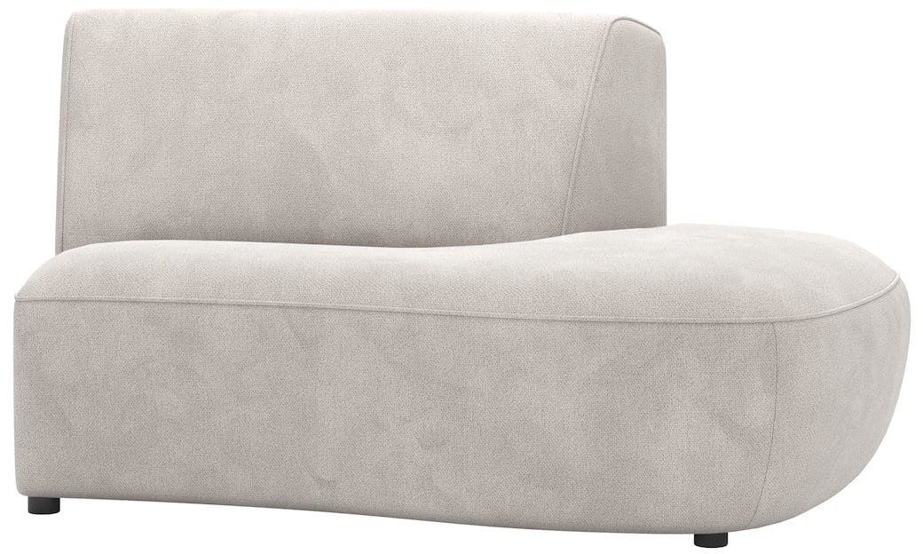 XOOON - Tineo - Banken - ottomane small curved rechts