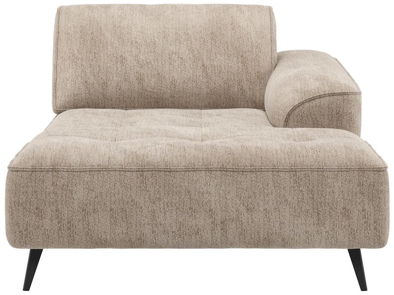 H&H - Tolosan - Canapés - méridienne - dossier fixe - accoudoir droite