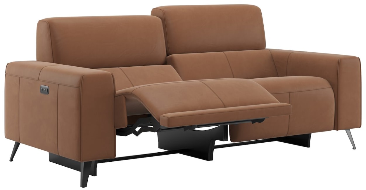 H&H - Cassiopee - Canapés - 3-places - réglable électrique à 4 moteurs - ressorts bonell