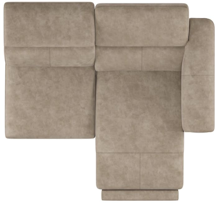 H&H - Cassie - Canapés - 2.5-places accoudoir droit - réglable électique