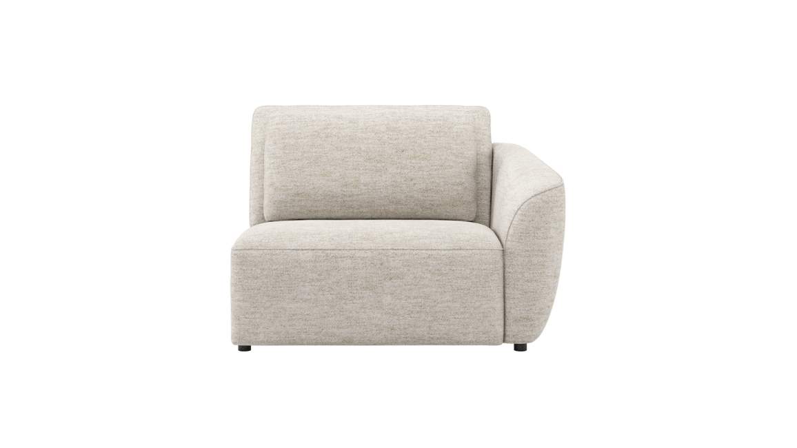 H&H - Burdigala - Canapés - 1.5-places - accoudoir droit