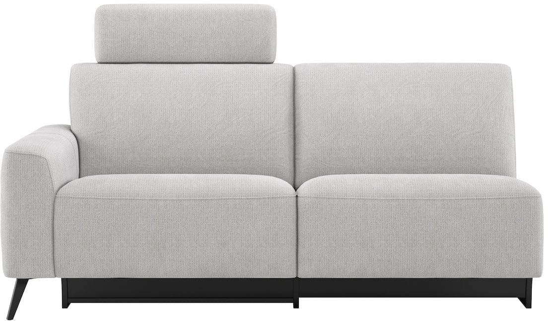 XOOON - Carini - Sofas - 3-Sitzer Armlehne links - 1 motorig elektrisch + 1 Kopfstutz - Bonellfederkern