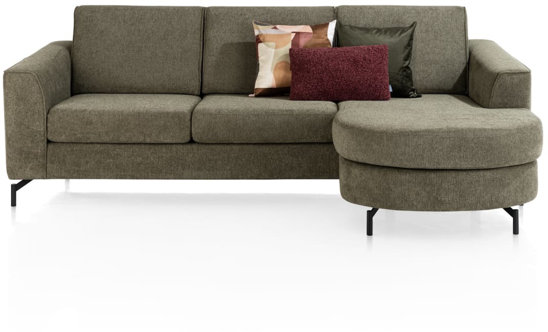 H&H - Anaba - Canapés - 3-places incluant méridienne droite