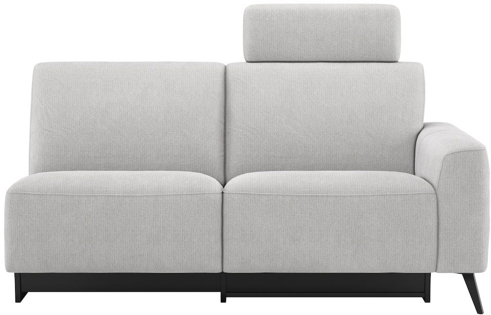 XOOON - Carini - Sofas - 2.5-Sitzer Armlehne rechts - 1 motorig elektrisch + 1 Kopfstutz - Bonellfederkern