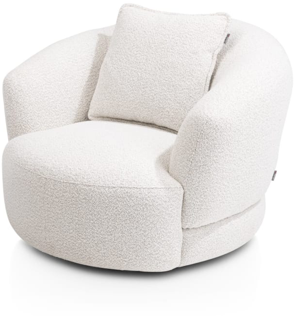XOOON - Cervos - Sessel drehbar - rund 100cm inkl. 1 Kissen 45x45