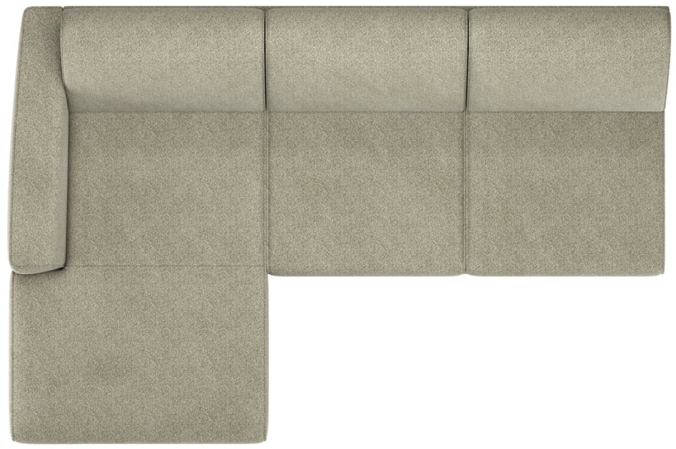 Happy@Home - Hartford - Modern - Banken - 3-zits zonder armen + longchair links