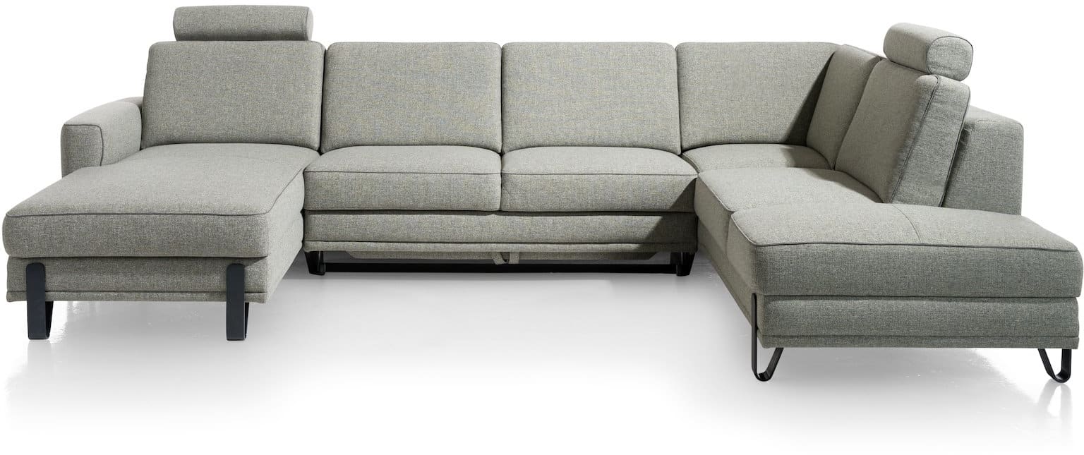 XOOON - Denver - Minimalistisches Design - Sofas - 2.5-Sitzer ohne Armlehnen